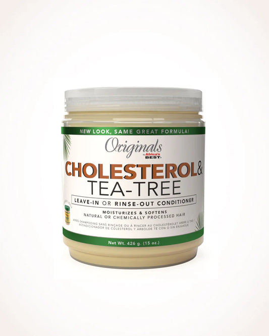 Cholesterol & Tea-Tree Leave In or Rinse Out Conditioner