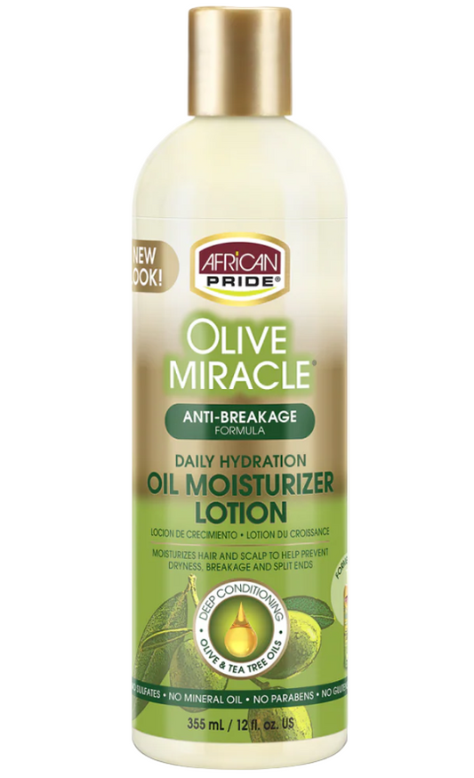 African Pride Olive Miracle Moisturizer Lotion