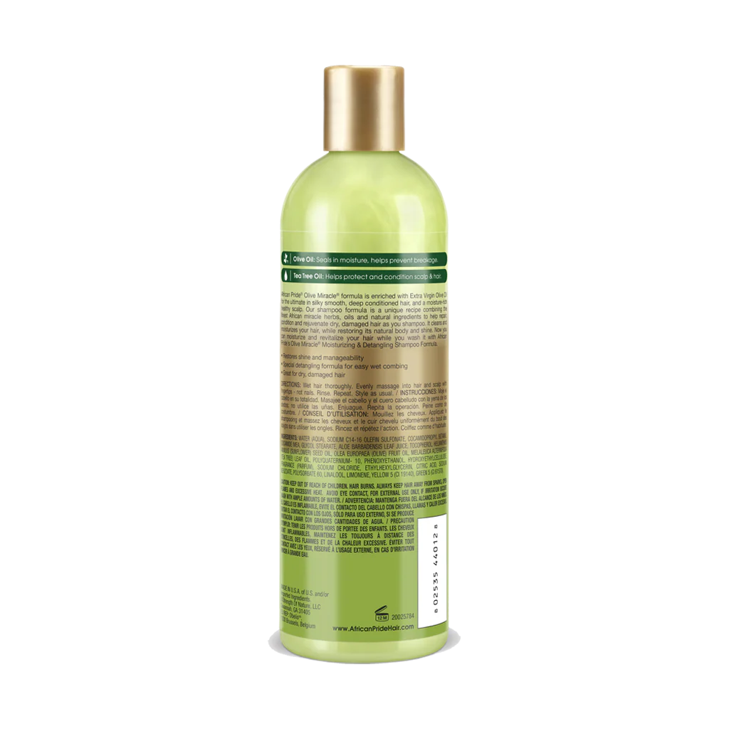 African Pride Olive Miracle 2-in-1 Shampoo