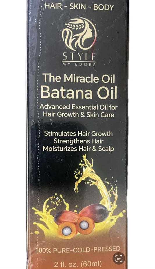 Style My Edges Miracle Oil with Batana Oil - 2 oz