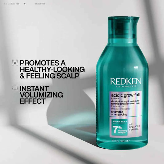 Redken Acidic Grow Full System Densifying Shampoo & Conditioner Twin 2 x 300ml