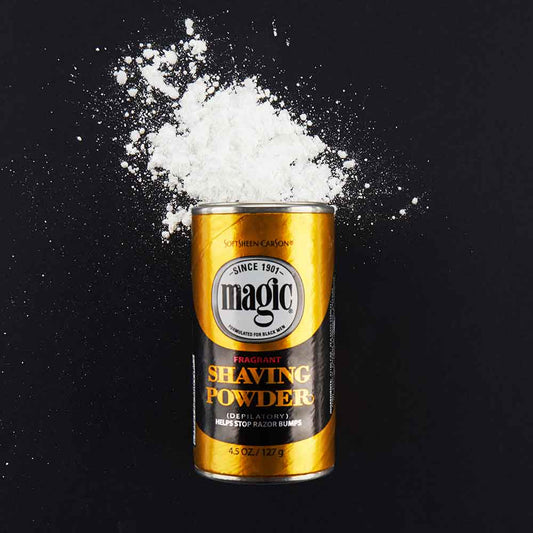 MAGIC GOLD Fragrant Razorless Shaving Powder