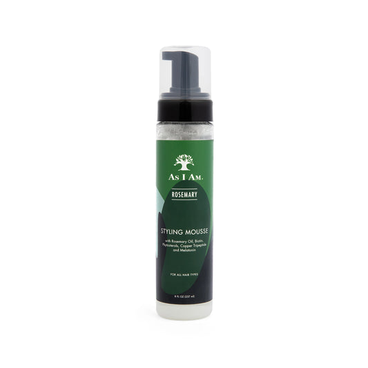 As I Am Rosemary Styling Mousse - Strengthening Hold & Definition