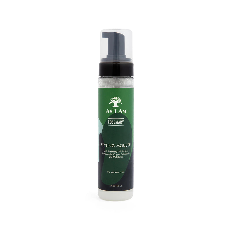 As I Am Rosemary Styling Mousse - Strengthening Hold & Definition
