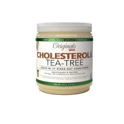 Cholesterol & Tea-Tree Leave In or Rinse Out Conditioner