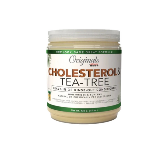 Cholesterol & Tea-Tree Leave In or Rinse Out Conditioner