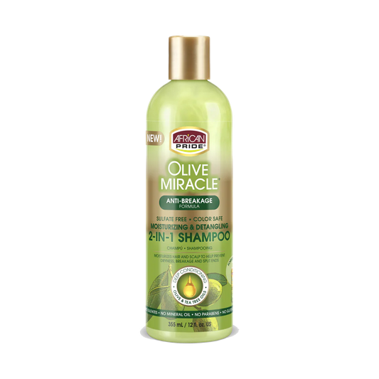 African Pride Olive Miracle 2-in-1 Shampoo
