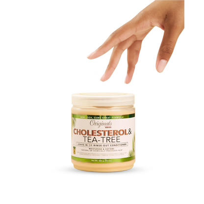 Cholesterol & Tea-Tree Leave In or Rinse Out Conditioner