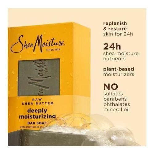 SheaMoisture Raw Shea Butter Deeply Moisturizing Bar Soap