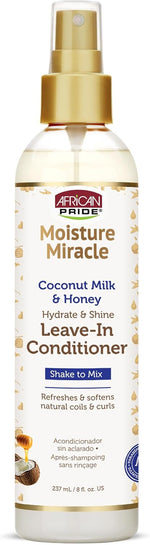 African Pride | Moisture Miracle | Coconut Milk & Honey Leave-in Conditioner
