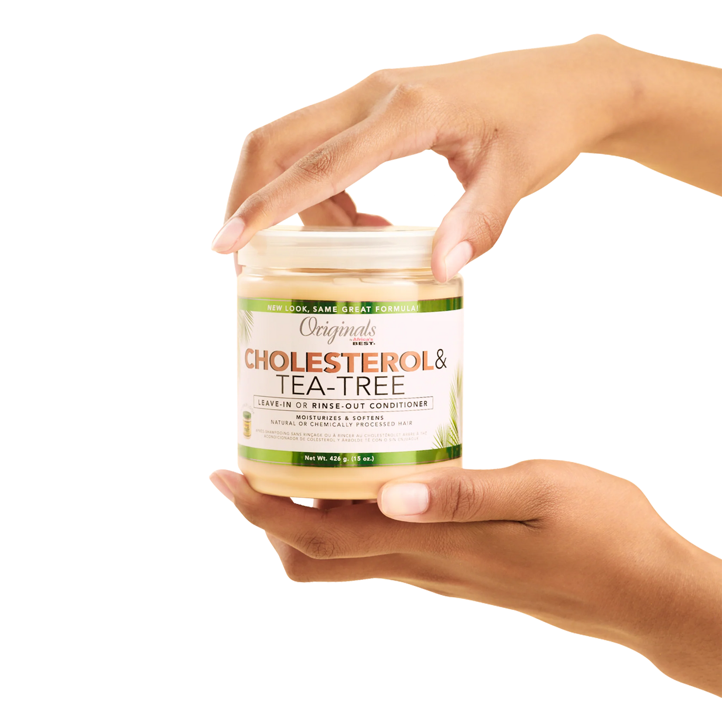 Cholesterol & Tea-Tree Leave In or Rinse Out Conditioner