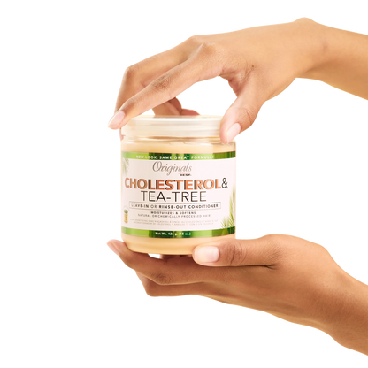 Cholesterol & Tea-Tree Leave In or Rinse Out Conditioner