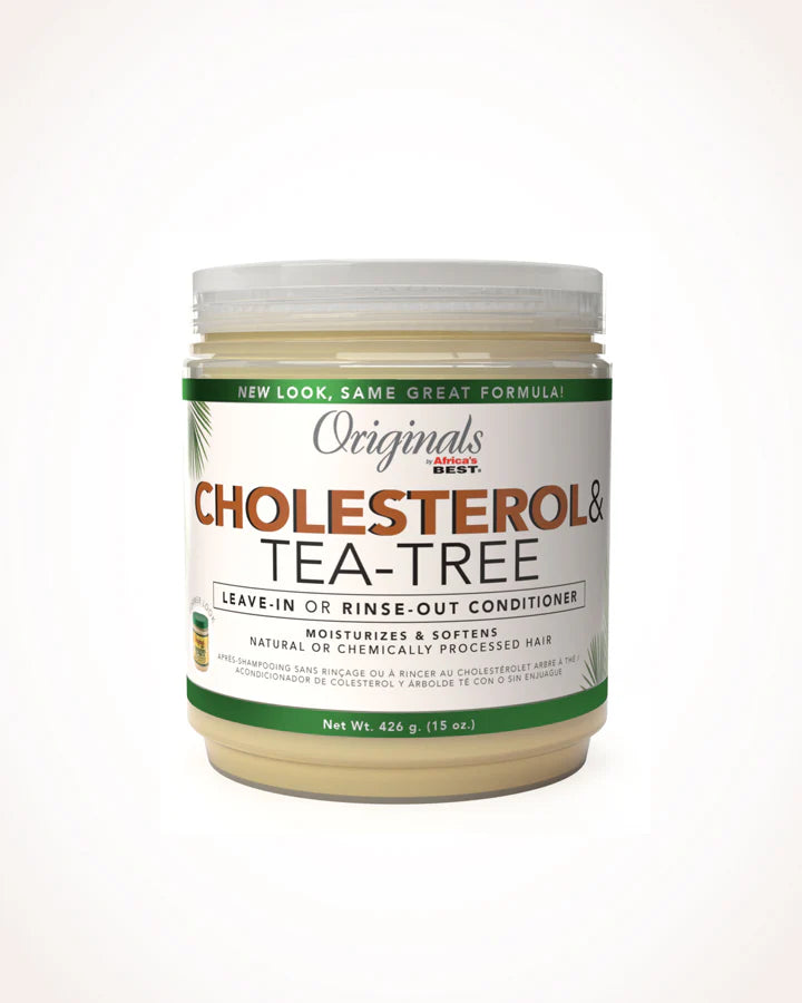 Cholesterol & Tea-Tree Leave In or Rinse Out Conditioner