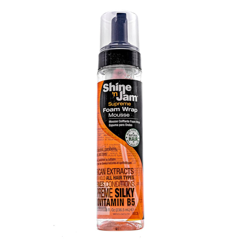 Shine N Jam Supreme Foam Wrap Mousse