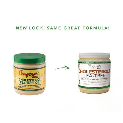Cholesterol & Tea-Tree Leave In or Rinse Out Conditioner