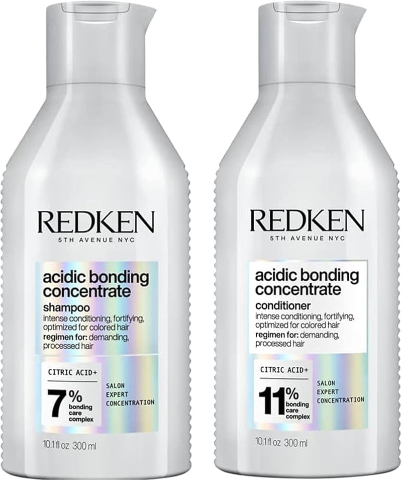 Redken Acidic Bonding Concentrate Shampoo & Conditioner Bundle 2 x 300ml
