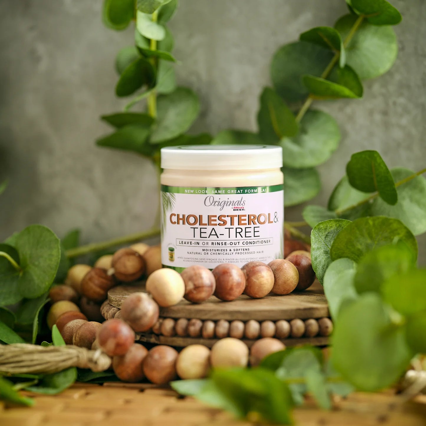 Cholesterol & Tea-Tree Leave In or Rinse Out Conditioner