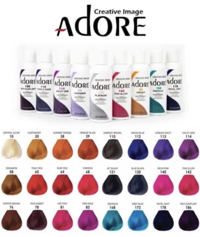 ADORE SHINING SEMI PERMANENT HAIR COLOR-118ML