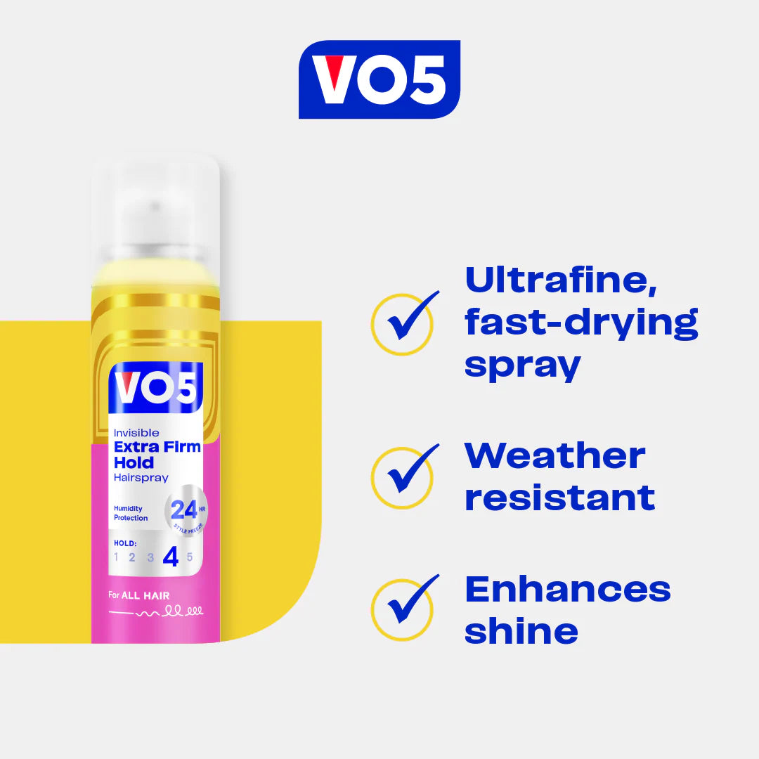 VO5 Extra Firm Hold Hairspray 400ml