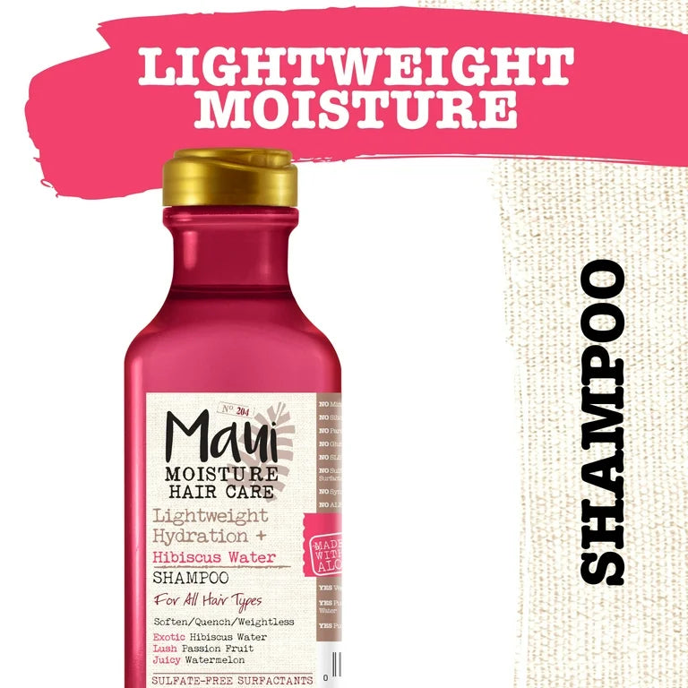 Maui Moisture Lightweight Hydration+ Hibiscus Water Shampoo