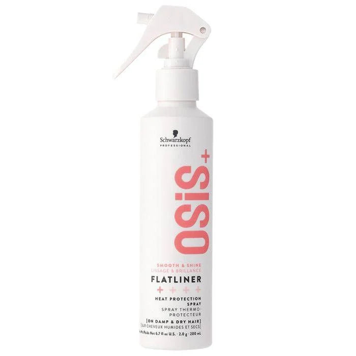 Schwarzkopf Osis + Flatliner Heat Protection Spray 200ml - 3 strong Hold