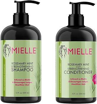 Rosemary Mint Strengthening Shampoo and Leave-In Conditioner Duo