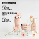 Kérastase Gloss Absolu Bain Crème Hydra-Glaze Shampoo 250ml & Mask for Thick Frizzy Hair 200ml Twin