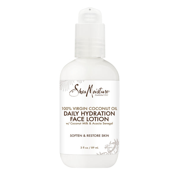 SheaMoisture Daily Hydration Face Lotion - 100% Virgin Coconut Oil - 3 oz