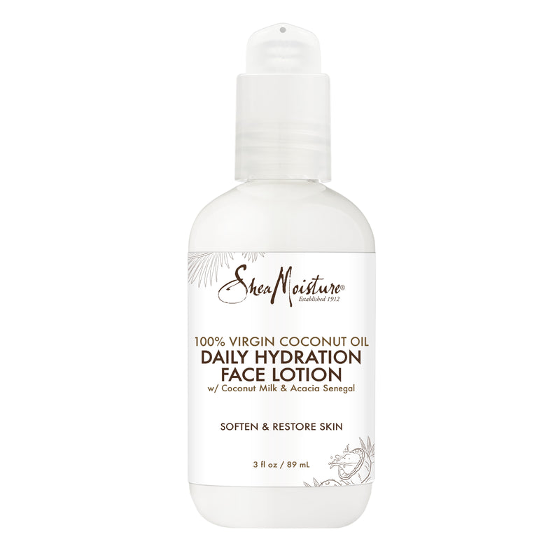 SheaMoisture Daily Hydration Face Lotion - 100% Virgin Coconut Oil - 3 oz
