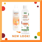Cantu Care For Kids Gentle Care for Textured Hair - Shampoo + Conditioner + Detangler + Curling Cream (SET OF 4)
