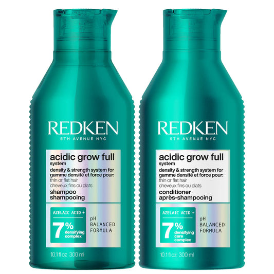 Redken Acidic Grow Full System Densifying Shampoo & Conditioner Twin 2 x 300ml