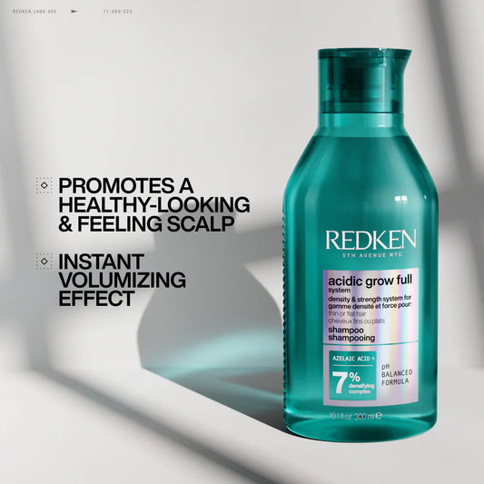 Redken Acidic Grow Full System Densifying Shampoo & Conditioner Twin 2 x 300ml