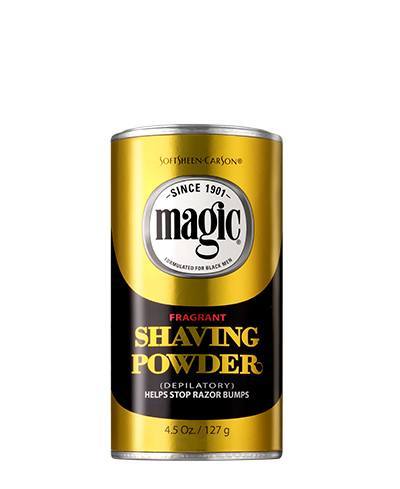 MAGIC GOLD  Fragrant Razorless Shaving Powder