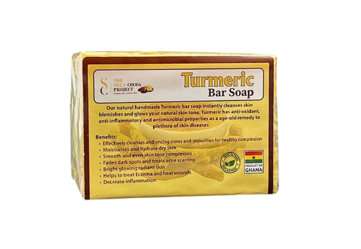 The Shea Cocoa Project Turmeric Bar Soap