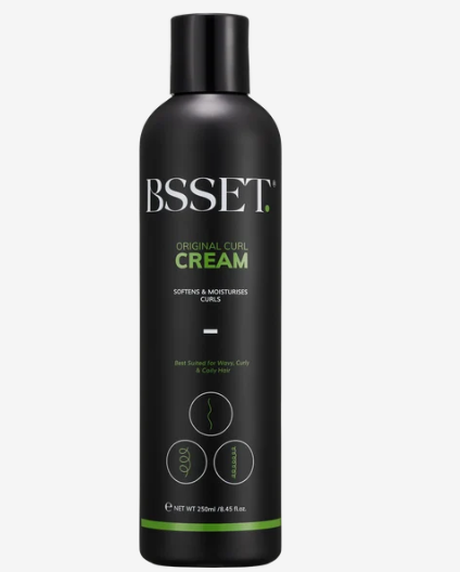 BSSET Original Curl Cream with Jamaican Black Castor Oil & Olive Oil 250 ml