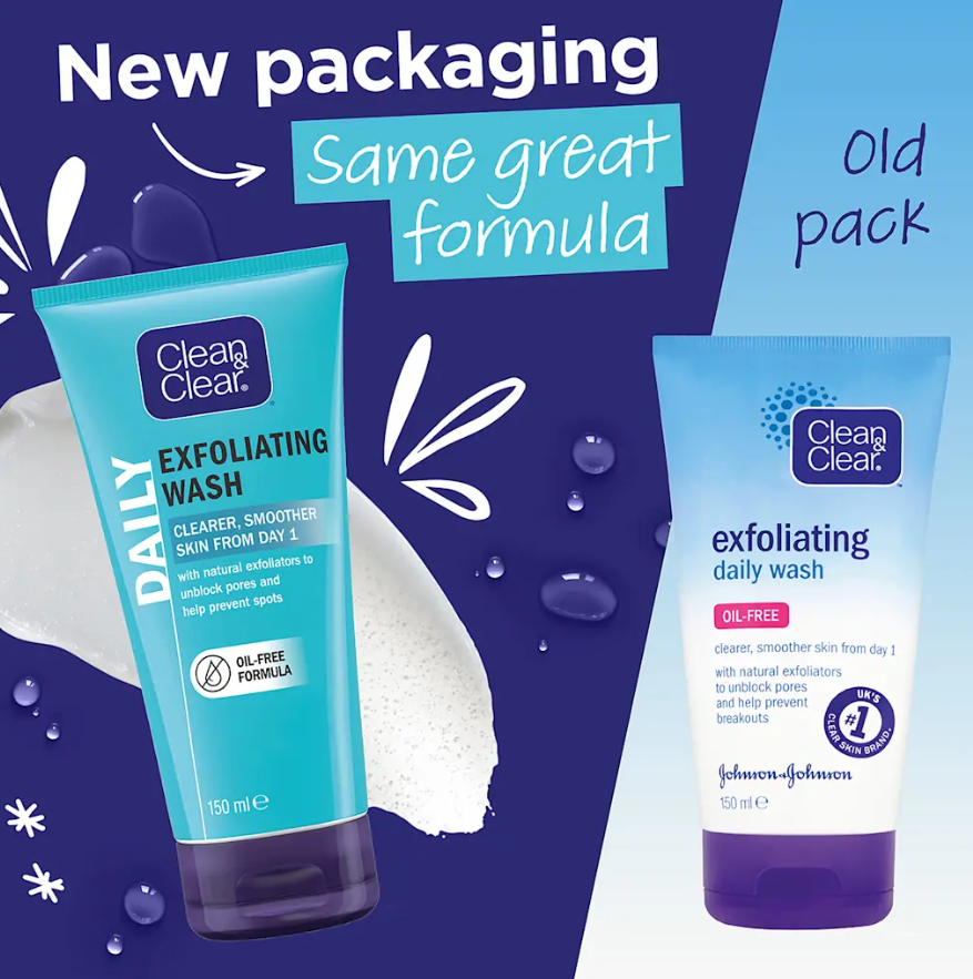 Clean&Clear Exfoliating Daily Wash